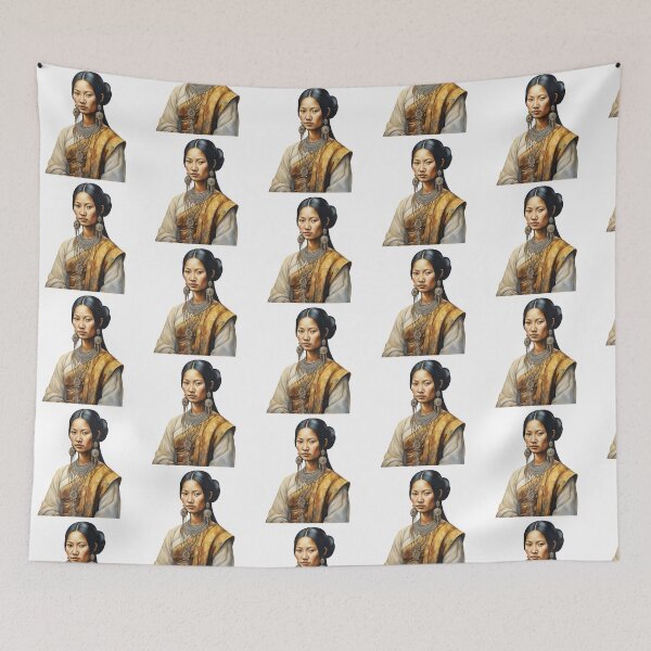 Item preview, Thai Watercolor Art, Thai Woman, Thai Style, Thailand designed and sold by SRLND.