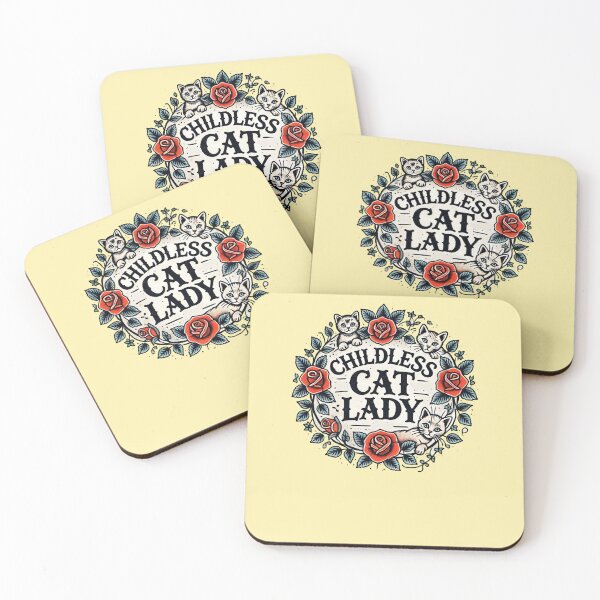 Item preview, Childless Cat Lady designed and sold by FrictionMaxxing.