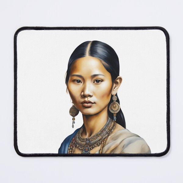 Item preview, Thai Watercolor Art, Thai Woman, Thai Style, Thailand designed and sold by SRLND.