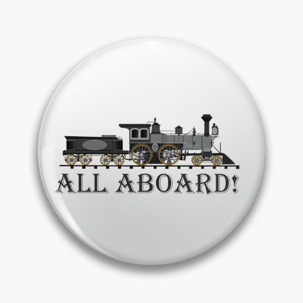 Item preview, All Aboard Steam Locomotive designed and sold by abxxyz123.