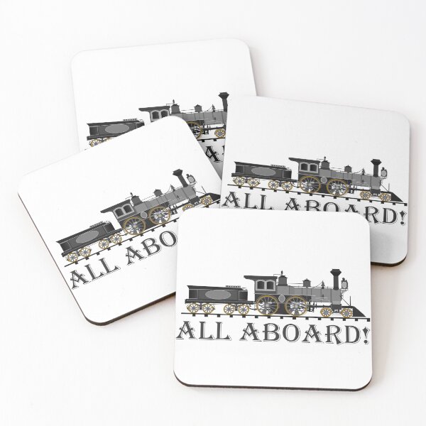 Item preview, All Aboard Steam Locomotive designed and sold by abxxyz123.