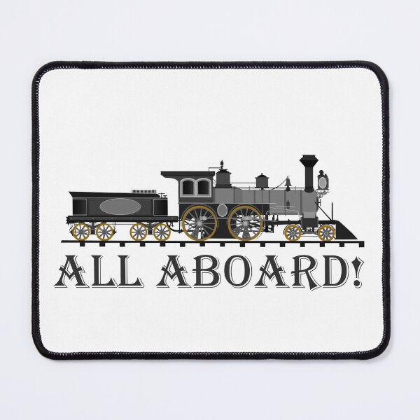 Item preview, All Aboard Steam Locomotive designed and sold by abxxyz123.