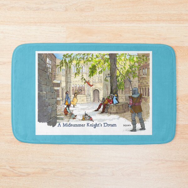 Item preview, A Midsummer Knight's Dream - Medieval humor poster designed and sold by MNoblestudio.
