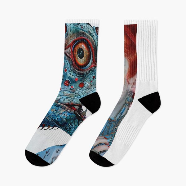 Item preview, Red and Blue Hybrid Art designed and sold by rakutirelec.