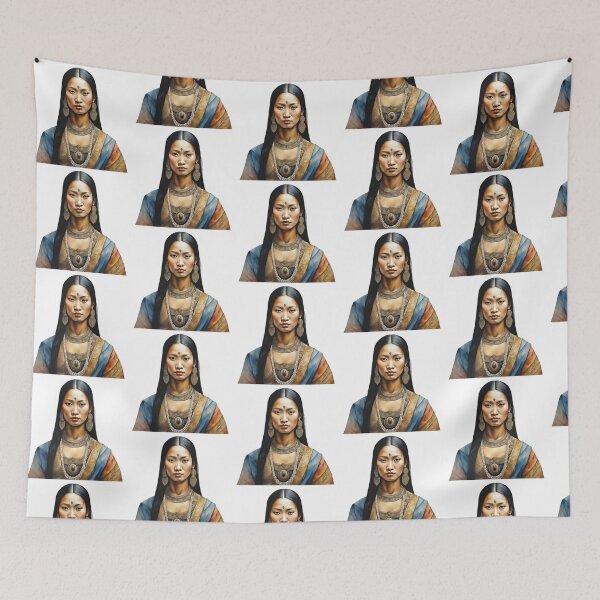 Item preview, Thai Watercolor Art, Thai Woman, Thai Style, Thailand designed and sold by SRLND.
