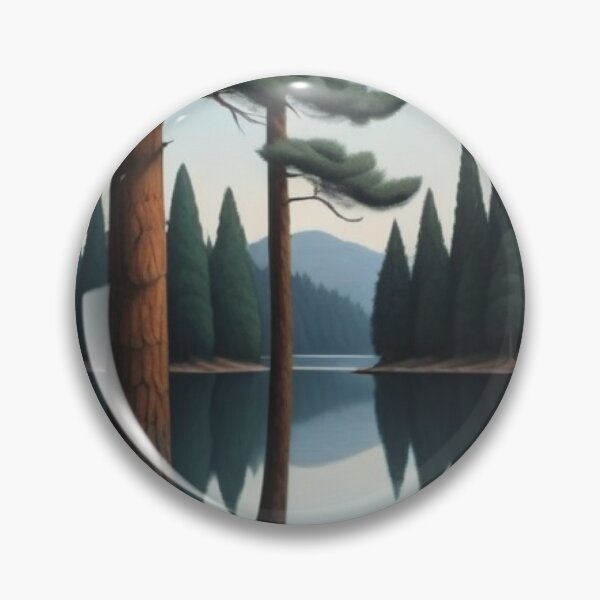 Item preview, Pine Tree Forest Lake designed and sold by Sidney Graf.