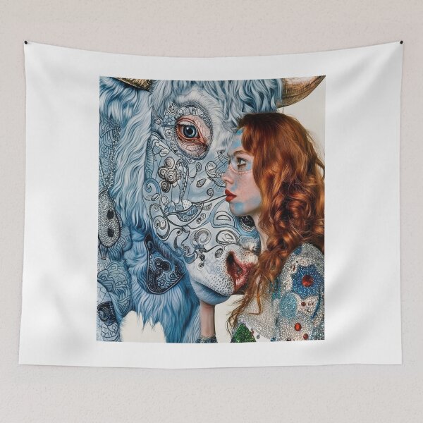 Item preview, Blue Animal Fusion designed and sold by rakutirelec.
