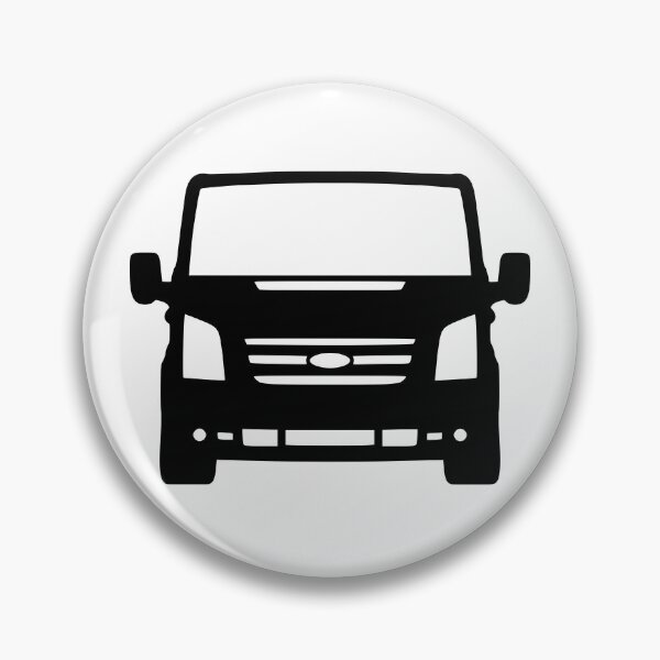 Item preview, Ford Transit Van Turneo SWB H1 H3 2006-2015 Black silhouette designed and sold by EdimDesign.