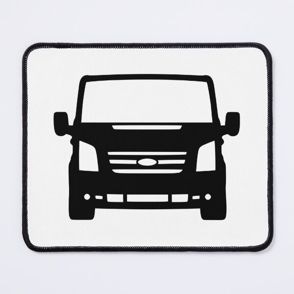 Item preview, Ford Transit Van Turneo SWB H1 H3 2006-2015 Black silhouette designed and sold by EdimDesign.