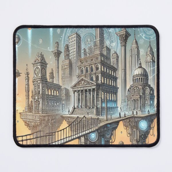 Item preview, Floating Fantasy Cityscape designed and sold by TBNu23lip.