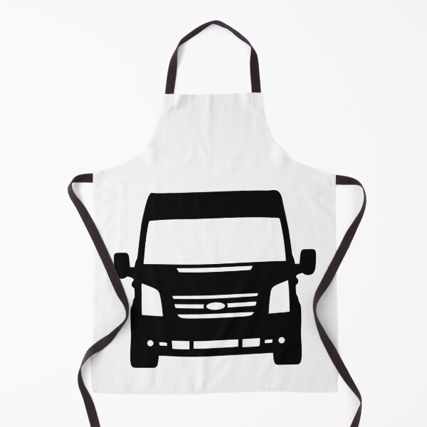 Item preview, Ford Transit Van Turneo LWB H2 2006-2015 Black silhouette designed and sold by EdimDesign.
