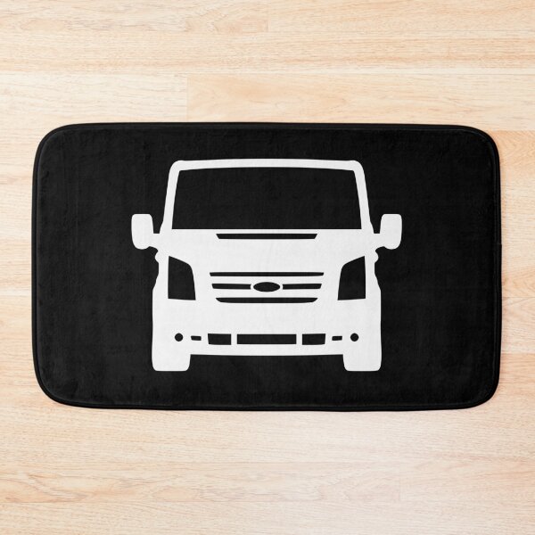 Item preview, Ford Transit Van Turneo SWB H1 H3 2006-2015 white silhouette designed and sold by EdimDesign.