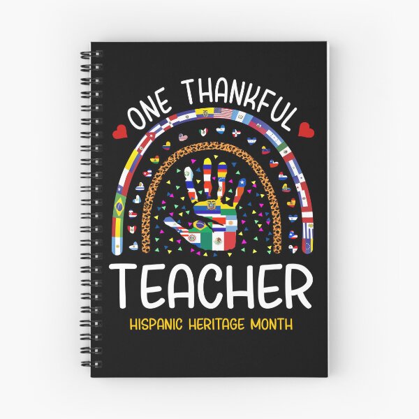 Item preview, One Thankful Teacher Hispanic Heritage designed and sold by NUMAcreations.