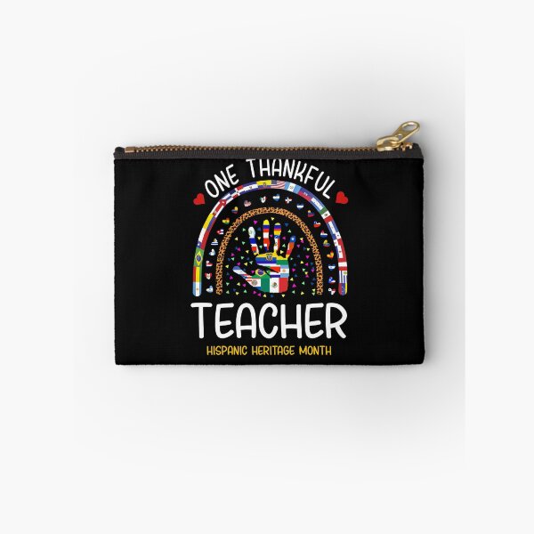 Item preview, One Thankful Teacher Hispanic Heritage designed and sold by NUMAcreations.