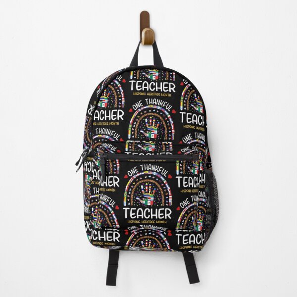 Item preview, One Thankful Teacher Hispanic Heritage designed and sold by NUMAcreations.