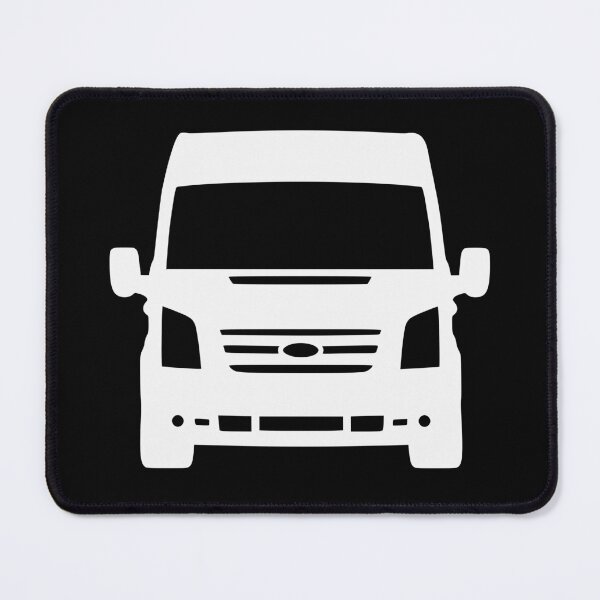 Item preview, Ford Transit Van Turneo LWB H2 2006-2015 white silhouette designed and sold by EdimDesign.