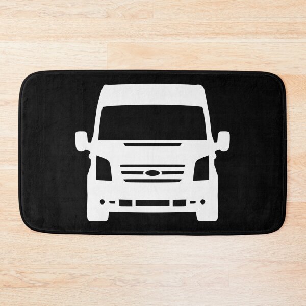 Item preview, Ford Transit Van Turneo LWB H2 2006-2015 white silhouette designed and sold by EdimDesign.