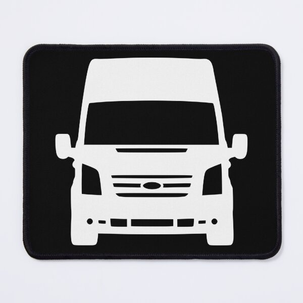 Item preview, Ford Transit Van Turneo LWB H3 2006-2015 white silhouette designed and sold by EdimDesign.