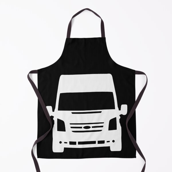 Item preview, Ford Transit Van Turneo LWB H3 2006-2015 white silhouette designed and sold by EdimDesign.
