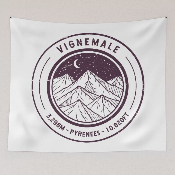 Item preview, Vignemale French Pyrenees | Hiking | Skiing designed and sold by KrisSidDesigns.