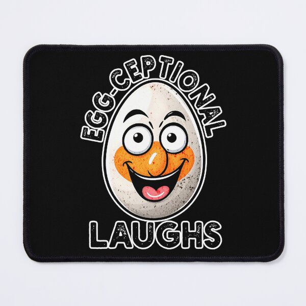 Item preview, Egg-Ceptional Laughs - Funny Cartoon Egg designed and sold by Taans-Creation.