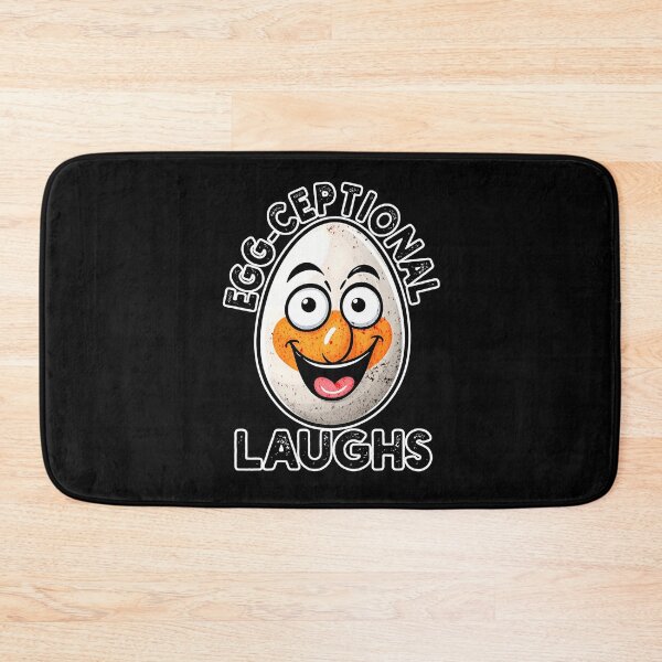 Item preview, Egg-Ceptional Laughs - Funny Cartoon Egg designed and sold by Taans-Creation.