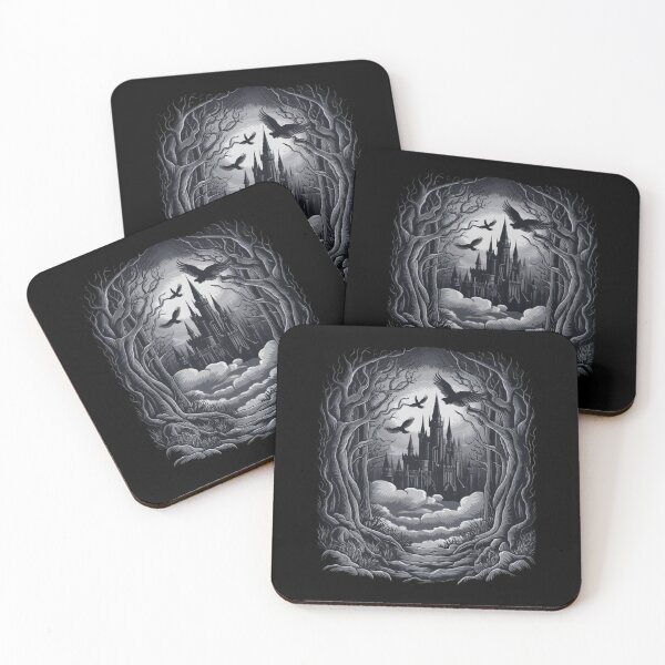 Item preview, Enchanted Gothic Forest designed and sold by MyNiceDesigns.