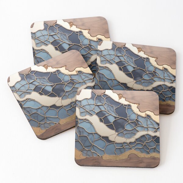Item preview, Walnut - Kintsugi designed and sold by KootenayDesigns.