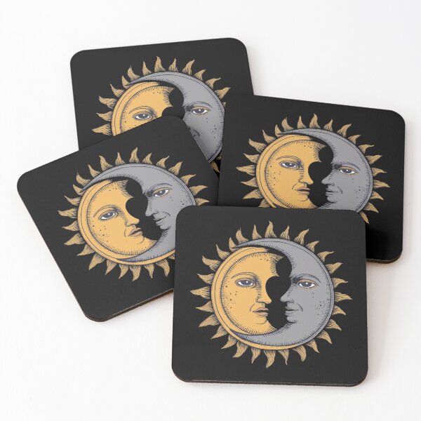 Item preview, Celestial Harmony: Sun and Moon designed and sold by MyNiceDesigns.
