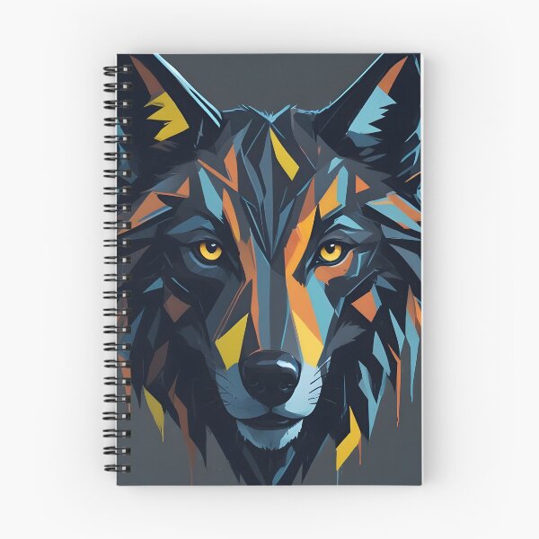 Item preview, Geometric Wolf Head designed and sold by perkypuffin.