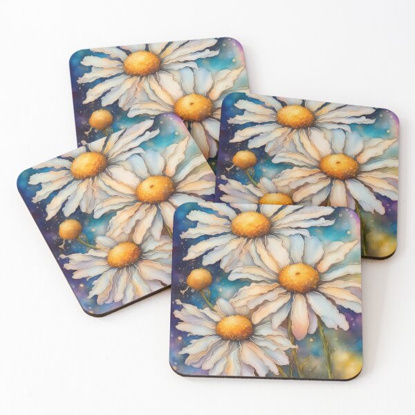 Item preview, "Blooming Friendship Daisies Art - Perfect for Friendship Day" designed and sold by Design Den.