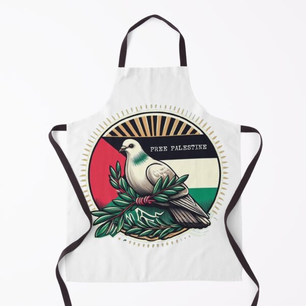 Item preview, Free Palestine. (Freedom pigeon carrying olive leaf) designed and sold by FromRiverToSea.