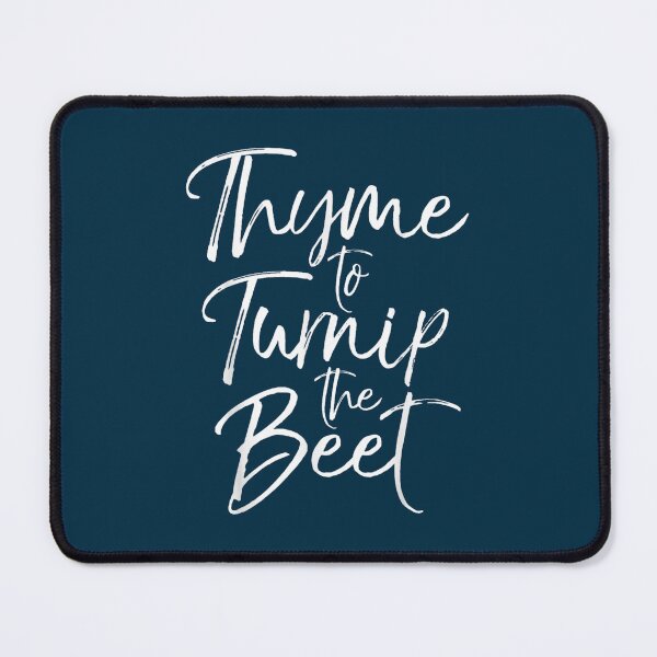Item preview, Thyme Turnip Bee Vegetable Pun designed and sold by bogantomasa.