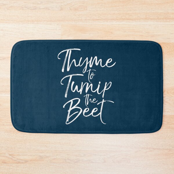 Item preview, Thyme Turnip Bee Vegetable Pun designed and sold by bogantomasa.