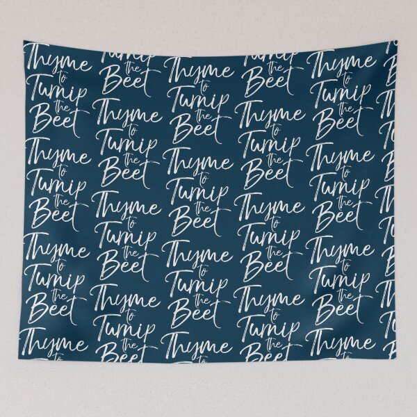 Item preview, Thyme Turnip Bee Vegetable Pun designed and sold by bogantomasa.