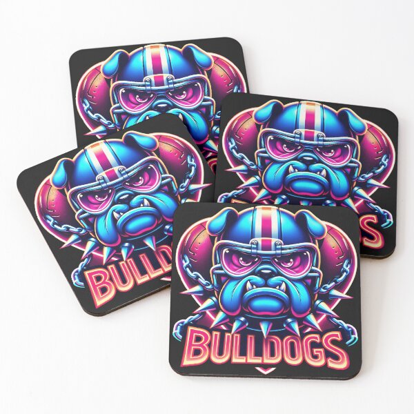 Item preview, Gridiron Grit: Bulldogs Team designed and sold by zoughlal.