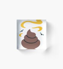 Turd Muffin Acrylic Block