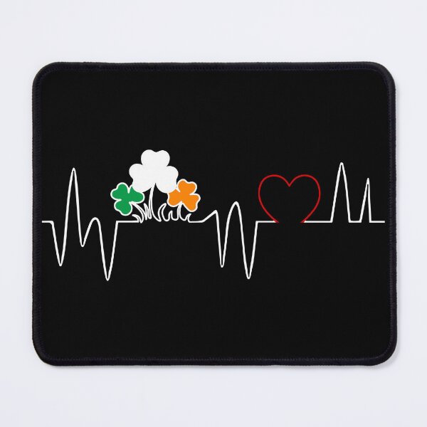Item preview, Irish Shamrock Heartbeat Irish Love Ireland designed and sold by HolidayT-Shirts.