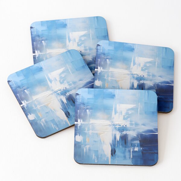 Item preview, Blue and Navy - Abstract Color designed and sold by KootenayDesigns.