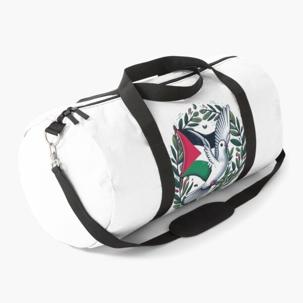 Item preview, Free Palestine. (Freedom pigeon holding olive leaf) designed and sold by FromRiverToSea.