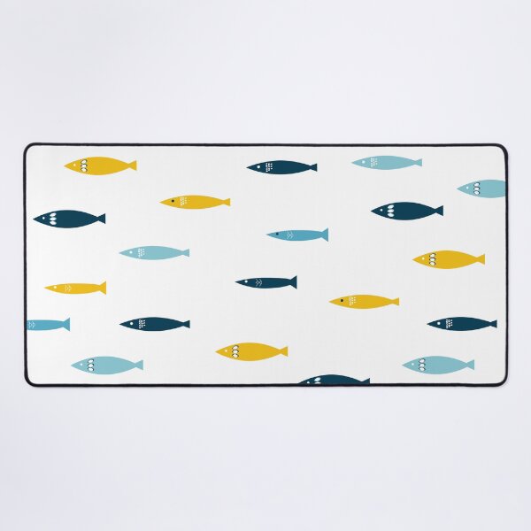 Item preview, Funny sardines pattern designed and sold by ElizabethCoelho.