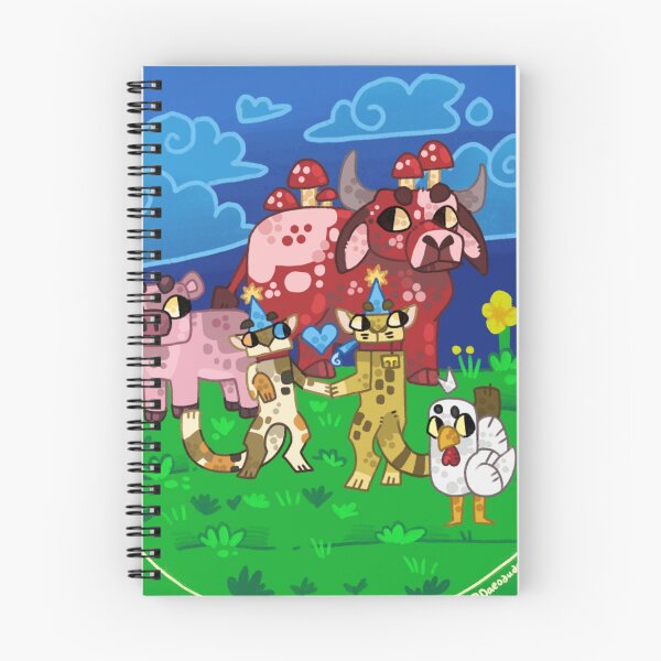 Item preview, Ocelot, Pig, Chicken, and Mooshroom party time!  designed and sold by Daeodude-RB.