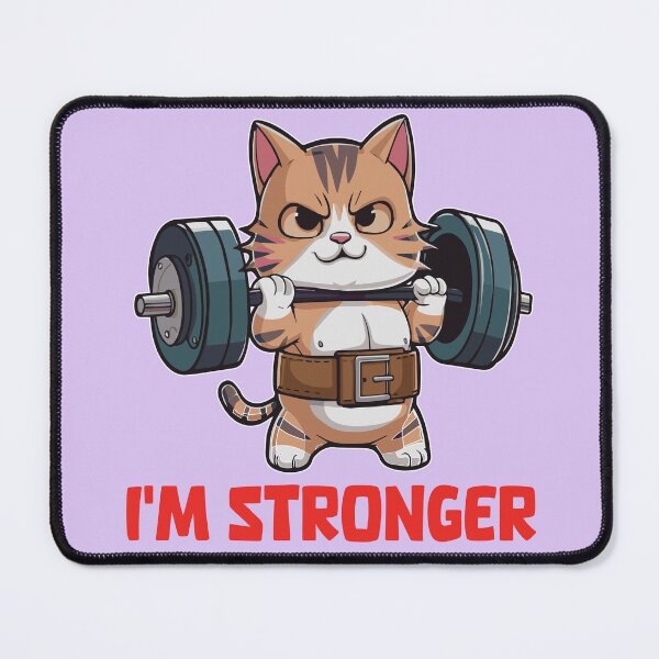 Item preview, Stronger Cat designed and sold by winaidigidesign.