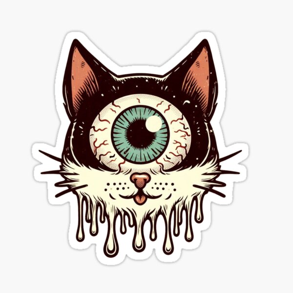 Item preview, Kenneth, The All-Seeing Kitten designed and sold by JamesArson.