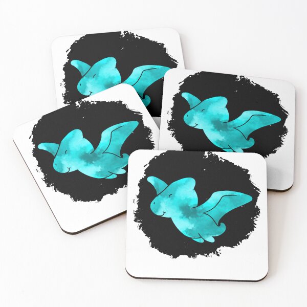 Item preview, Teal Watercolor Pteranodon designed and sold by Pint-SizeDesign.