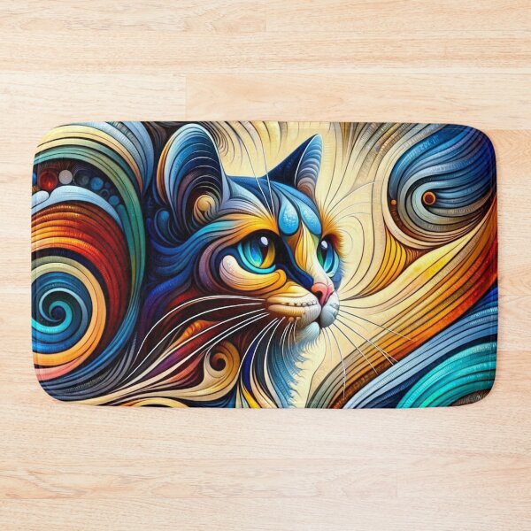 Item preview, Seychelles Cat - Waves of Fantasy designed and sold by LegademaArt.