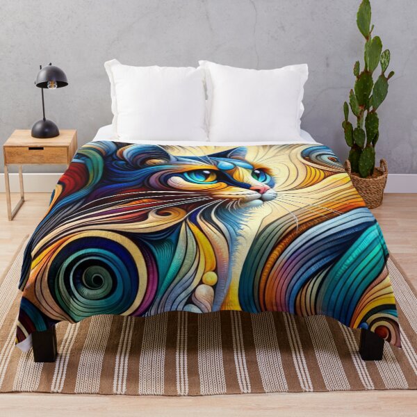 Item preview, Seychelles Cat - Waves of Fantasy designed and sold by LegademaArt.