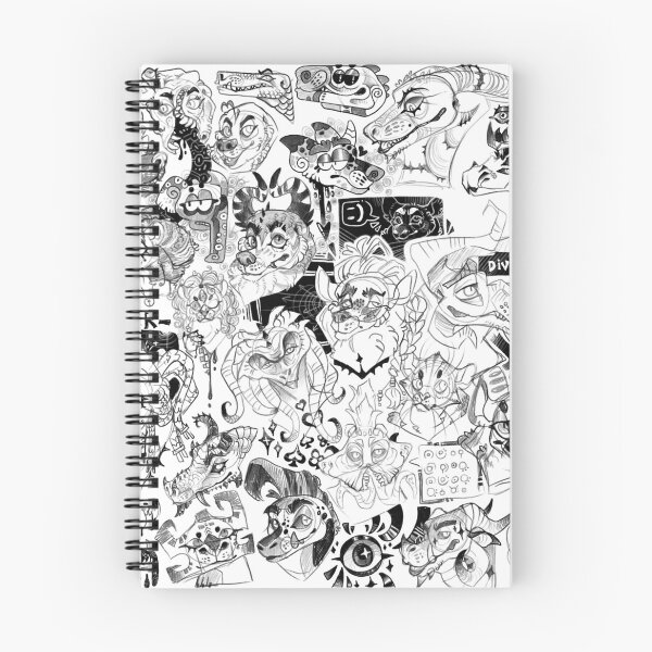 Item preview, Furry sketch sheet  designed and sold by Daeodude-RB.