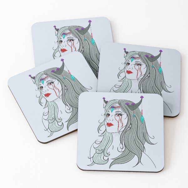 Item preview, Demon Queen Tattoo Design designed and sold by LupineCrow.