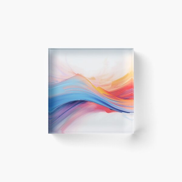 Item preview, Blue and Red - Abstract Color designed and sold by KootenayDesigns.